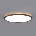 LED Badrumstaklampa NIVERA LED/32W/230V IP54 3000/4000/6000K Ø 42 cm svart