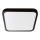 LED Badrumstaklampa SAMSUNG CHIP LED/18W/230V IP44 3000K 25x25 cm svart