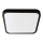 LED Badrumstaklampa SAMSUNG CHIP LED/24W/230V IP44 3000K 29x29 cm svart