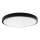 LED Badrumstaklampa SAMSUNG CHIP LED/24W/230V IP44 6500K Ø 29 cm svart