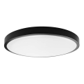 LED Badrumstaklampa SAMSUNG CHIP LED/36W/230V IP44 3000K Ø 35 cm svart