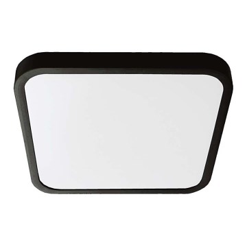 LED Badrumstaklampa SAMSUNG CHIP LED/48W/230V IP44 4000K 42x42 cm svart