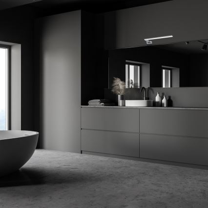 LED badrumsväggarmatur SHINE LED/11W/230V 45 cm IP44 polerad krom