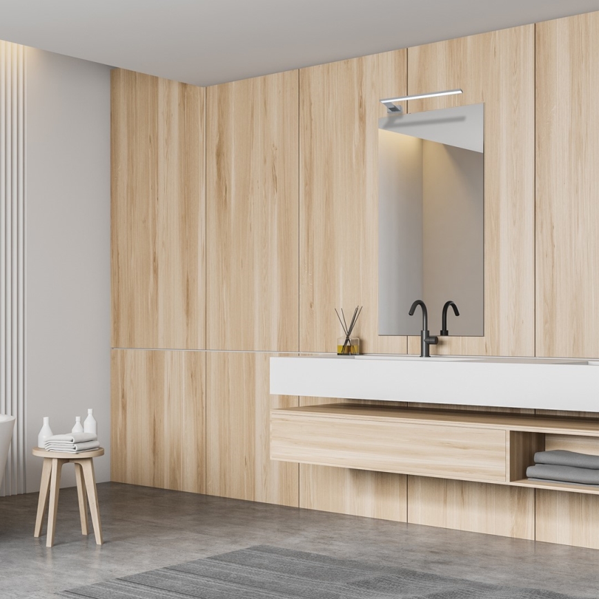 LED badrumsväggarmatur SHINE LED/11W/230V 45 cm IP44 polerad krom