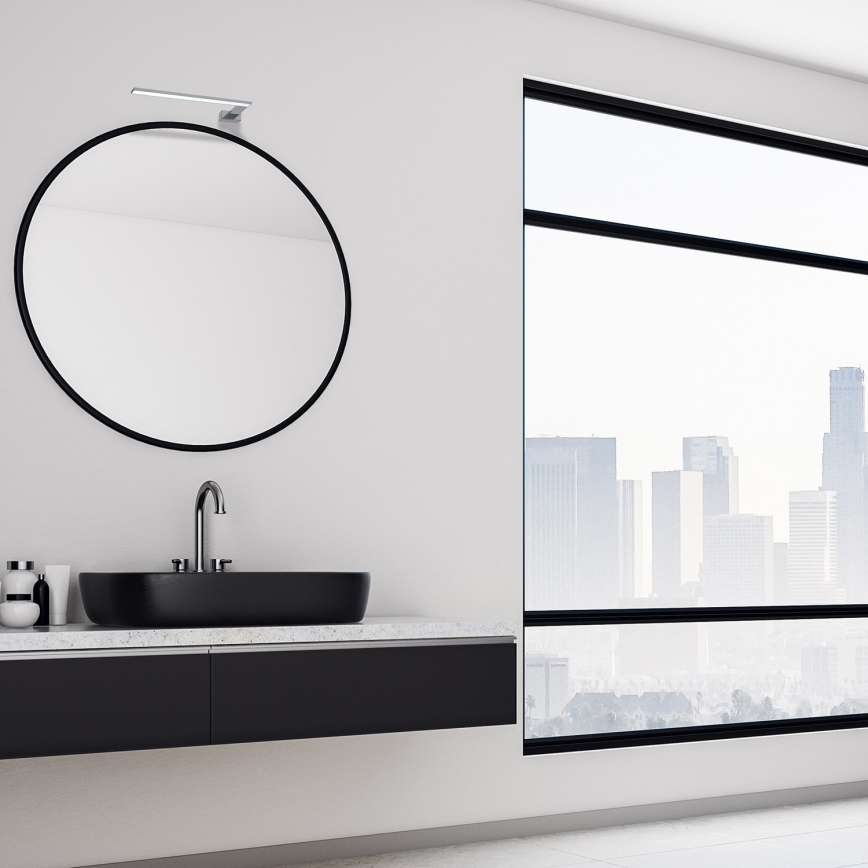 LED badrumsväggarmatur SHINE LED/11W/230V 45 cm IP44 polerad krom