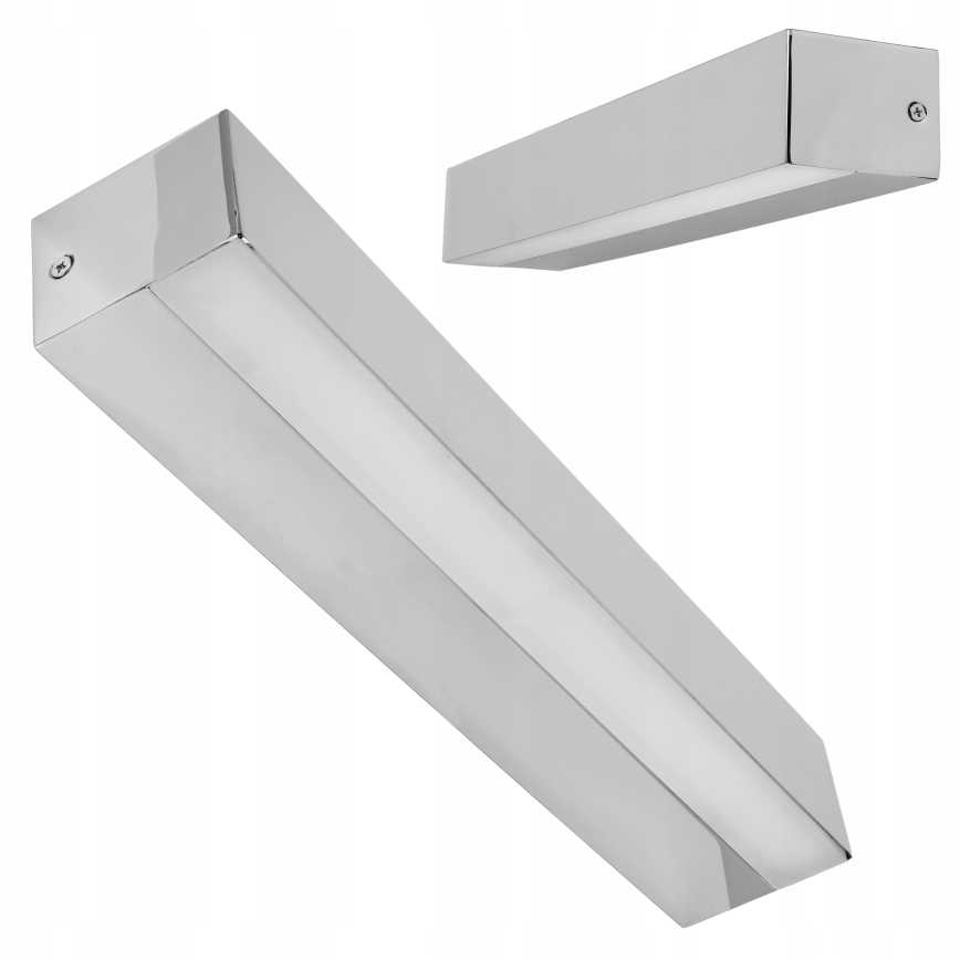 LED badrumsvägglampa LED/9W/230V 40 cm IP44 blank krom