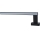 LED badrumsvägglampa SHINE LED/11W/230V 42 cm IP44 svart
