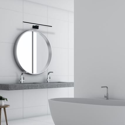 LED badrumsvägglampa SHINE LED/13,8W/230V 60 cm IP44 svart