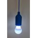 LED bärbar lampa LED/1W/ 3xAAA blå