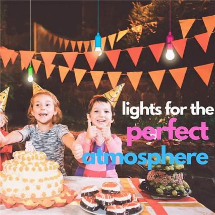 LED bärbar lampa LED/1W/ 3xAAA rosa