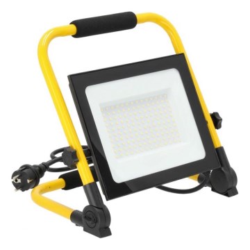 LED bärbar strålkastare TIGRA LED/100W/4000K IP54 svart/gul