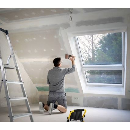 LED bärbar strålkastare TIGRA LED/100W/4000K IP54 svart/gul