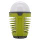 LED Bärbar uppladdningsbar lampa med insektsfälla LED/2W/3,7V 1800 mAh IPX4 grön