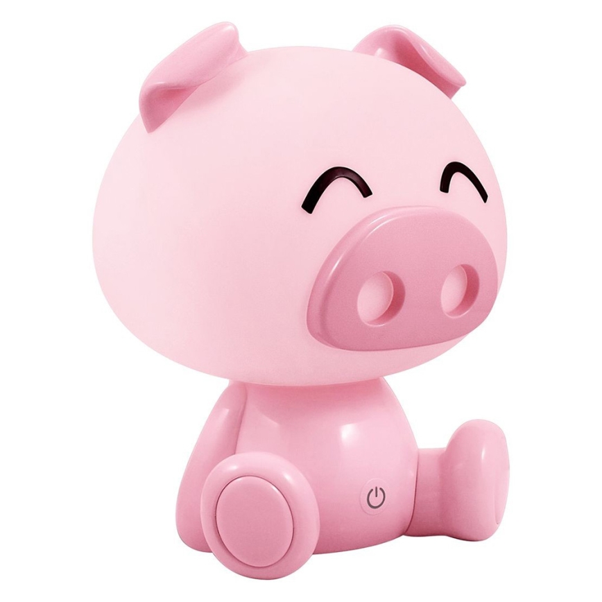 LED Barn nattlampa LED/2.5W gris rosa