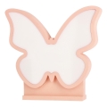 LED barnbordslampa BUTTERFLY LED/14W/230V rosa