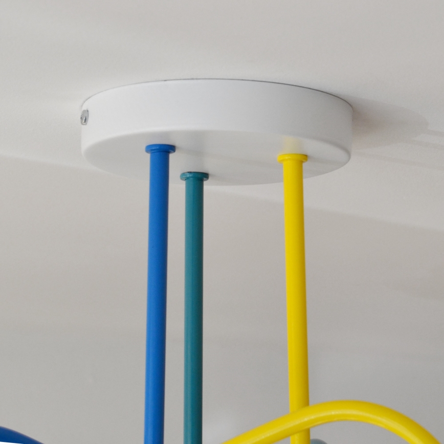 LED Barnlampa takmonterad OXFORD 3xE27/15W/230V