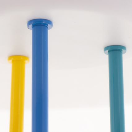 LED Barnlampa takmonterad OXFORD 3xE27/15W/230V