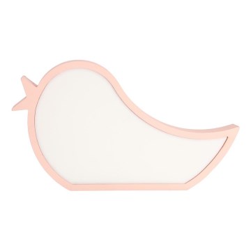 LED barns skrivbordslampa BIRD LED/12W/230V rosa