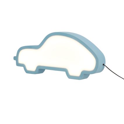 LED barnskrivbordslampa CAR LED/11W/230V blå