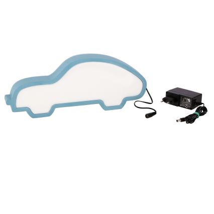 LED barnskrivbordslampa CAR LED/11W/230V blå