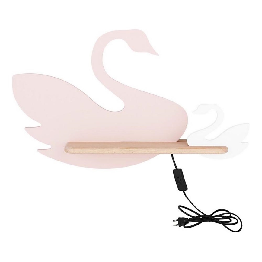 LED Barnvägglampa med hylla SWAN LED/5W/230V,