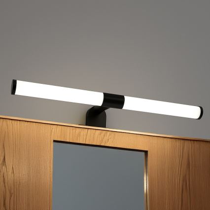 LED-belysning för badrumsspegel 2 i 1 APA LED/6W/230V 40 cm IP44 svart