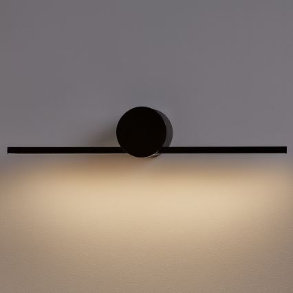 LED-belysning för badrumsspegel ARTIST LED/6W/230V 40 cm IP44 svart