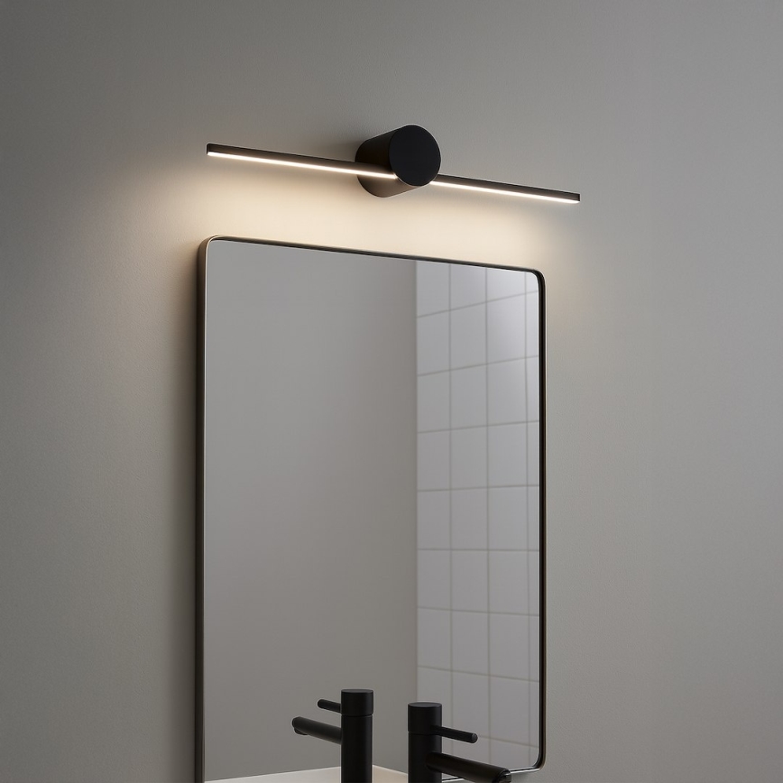 LED-belysning för badrumsspegel ARTIST LED/6W/230V 40 cm IP44 svart