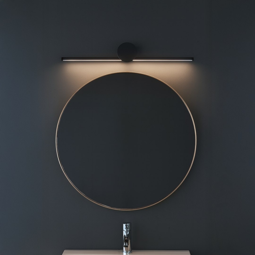 LED-belysning för badrumsspegel ARTIST LED/6W/230V 40 cm IP44 svart