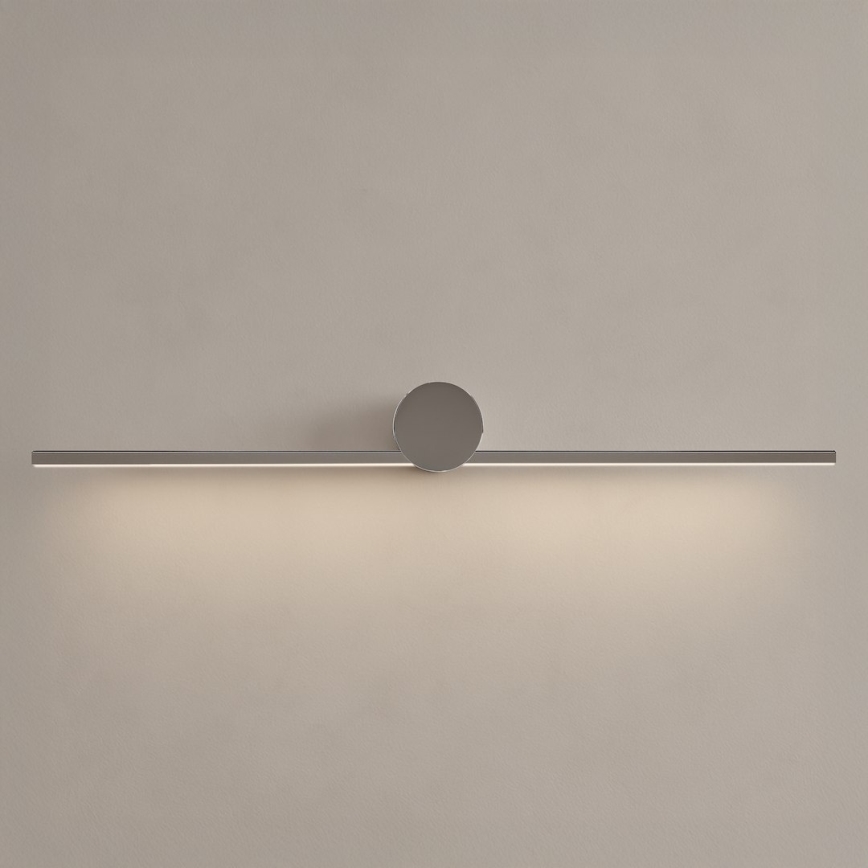 LED-belysning för badrumsspegel ARTIST LED/9W/230V 60 cm IP44 polerat krom