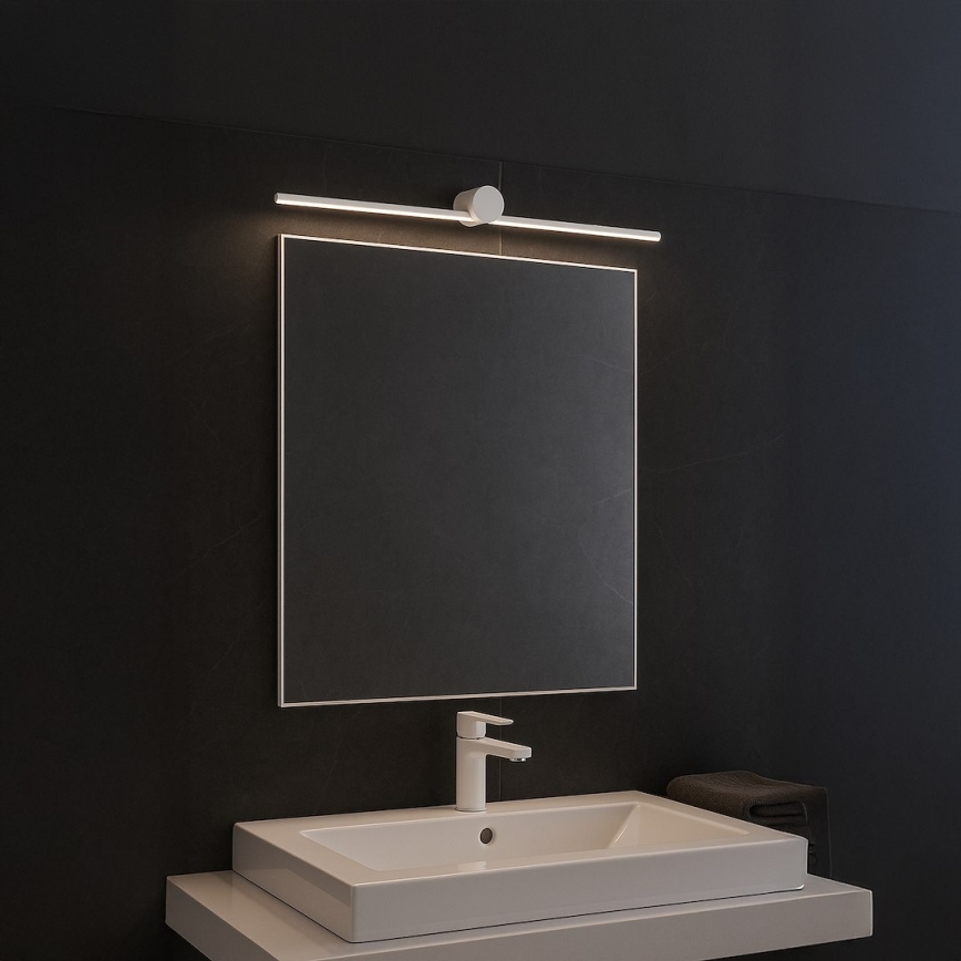 LED-belysning för badrumsspegel ARTIST LED/9W/230V 60 cm IP44 vit