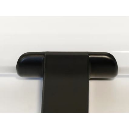 LED-belysning för badrumsspegel LED/12 W/230 V, 59,5 cm, IP44, svart