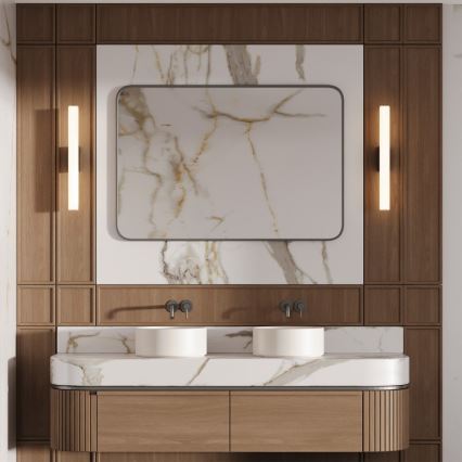 LED-spegelbelysning för badrum LINEA LED/12W/230V 3000/4000/6000K IP44 61 cm mattkrom