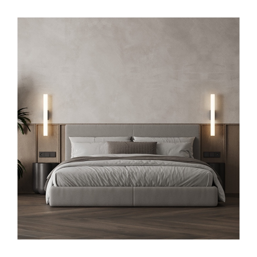 LED-spegelbelysning för badrum LINEA LED/12W/230V 3000/4000/6000K IP44 61 cm mattkrom