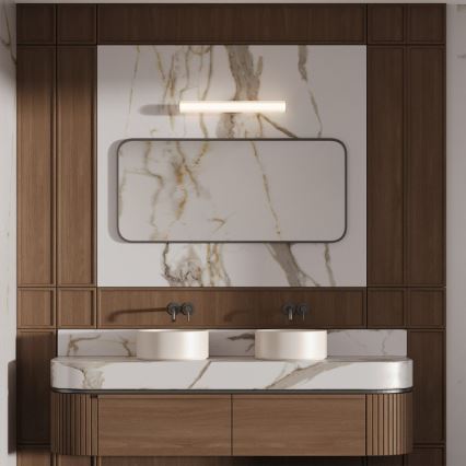 LED-badrumspegelbelysning LINEA LED/8W/230V 3000/4000/6000K IP44 45 cm svart