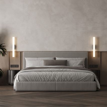 LED-badrumspegelbelysning LINEA LED/8W/230V 3000/4000/6000K IP44 45 cm svart