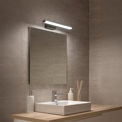 LED-belysning för badrumsspegel MIRORE LED/5W/230V 30 cm IP44 svart