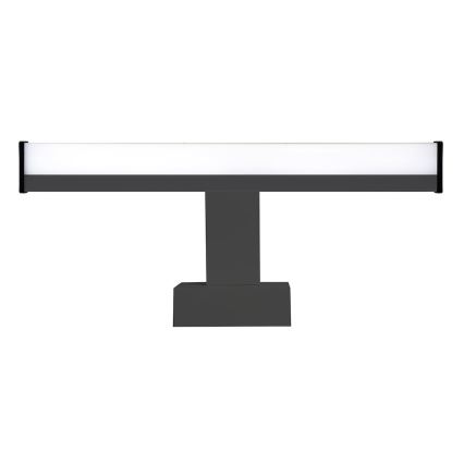 LED-belysning för badrumsspegel MIRORE LED/5W/230V 30 cm IP44 svart
