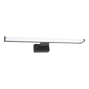 LED-belysning för badrumsspegel MIRORE LED/8W/230V 40 cm IP44 svart