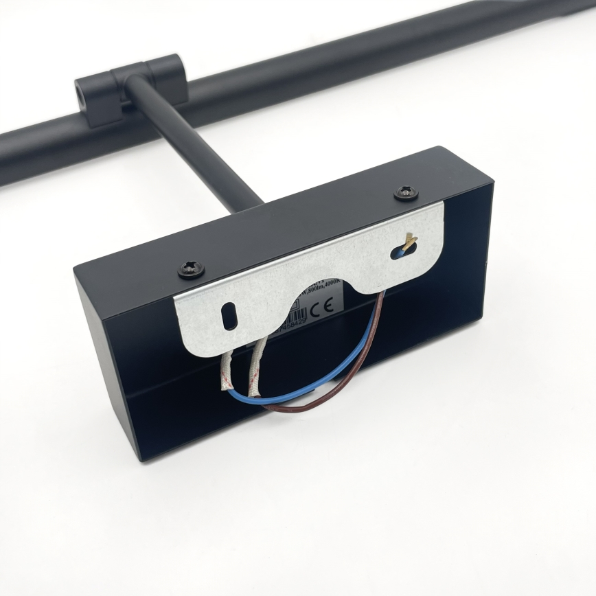 LED-belysning för badrumsspegel MIRROR LED/8W/230V 4000K IP44 60 cm svart