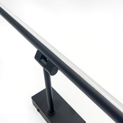 LED-belysning för badrumsspegel MIRROR LED/8W/230V 4000K IP44 60 cm svart