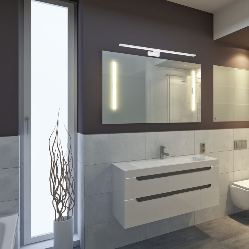 LED-belysning för badrumsspegel SHINE LED/12W/230V 60 cm IP44 vit