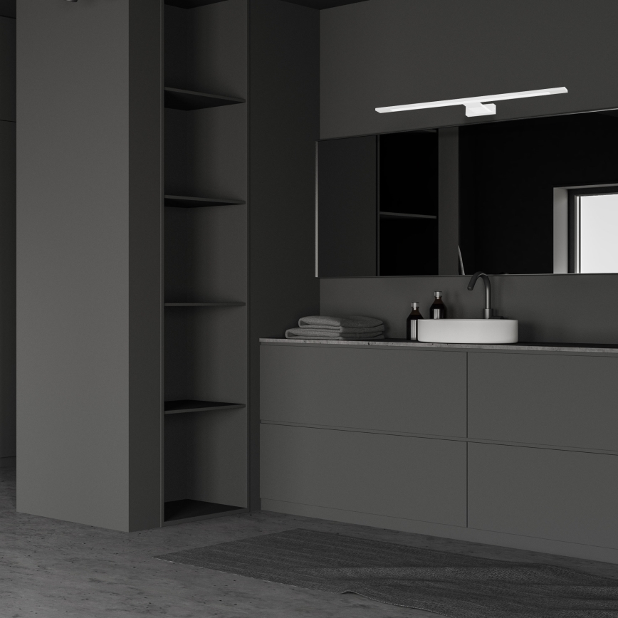 LED-belysning för badrumsspegel SHINE LED/12W/230V 60 cm IP44 vit