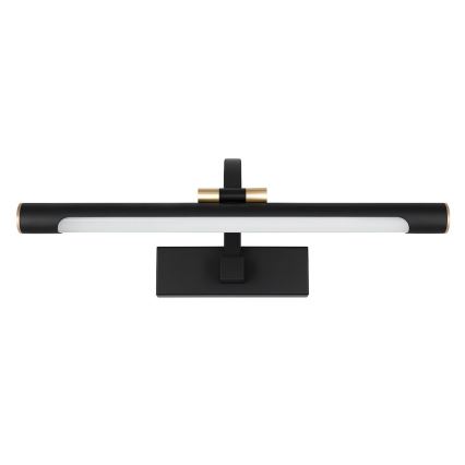 LED-belysning för badrumsspegel VINCI LED/15W/230V 60 cm IP44 svart