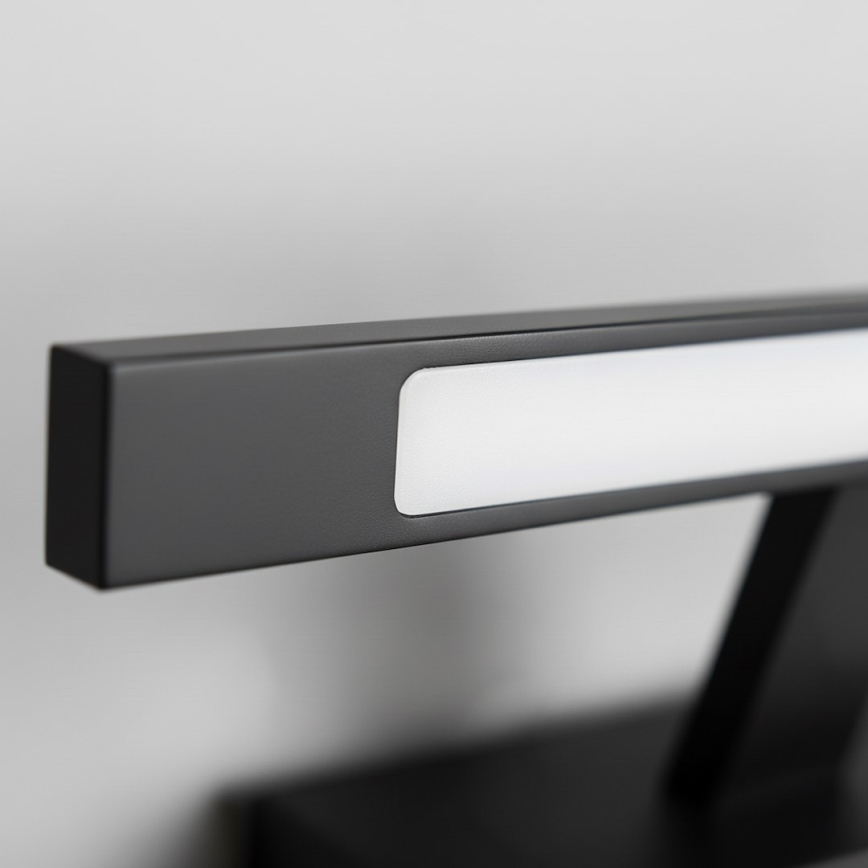 LED-belysning för badrumsspegel KLIMT LED/12W/230V 3000/4000/6000K 60 cm IP44 svart