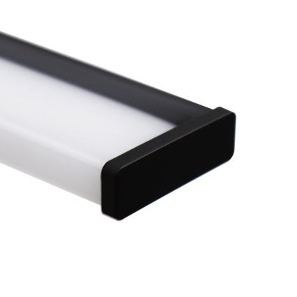 LED-belysning till badrumsspegel MIRORE LED/10W/230V 60 cm IP44 svart