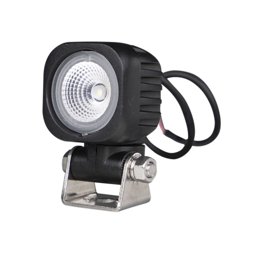 LED Bil spotlight BLACK LED/10W/10-30V IP69 5700K vinklat