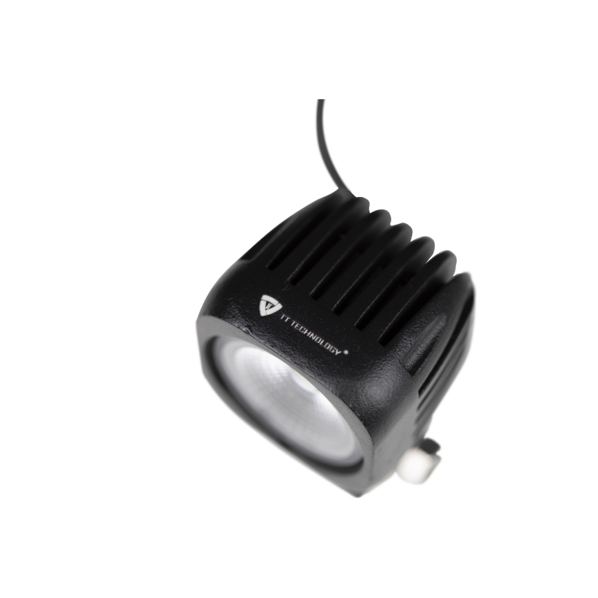 LED Bil spotlight BLACK LED/10W/10-30V IP69 5700K vinklat