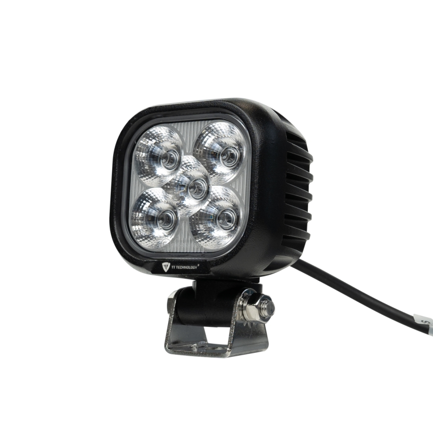 LED Bil spotlight BLACK LED/50W/10-30V IP69 5700K vinklat