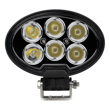LED Bil spotlight BLACK LED/60W/10-30V IP69 5700K oval